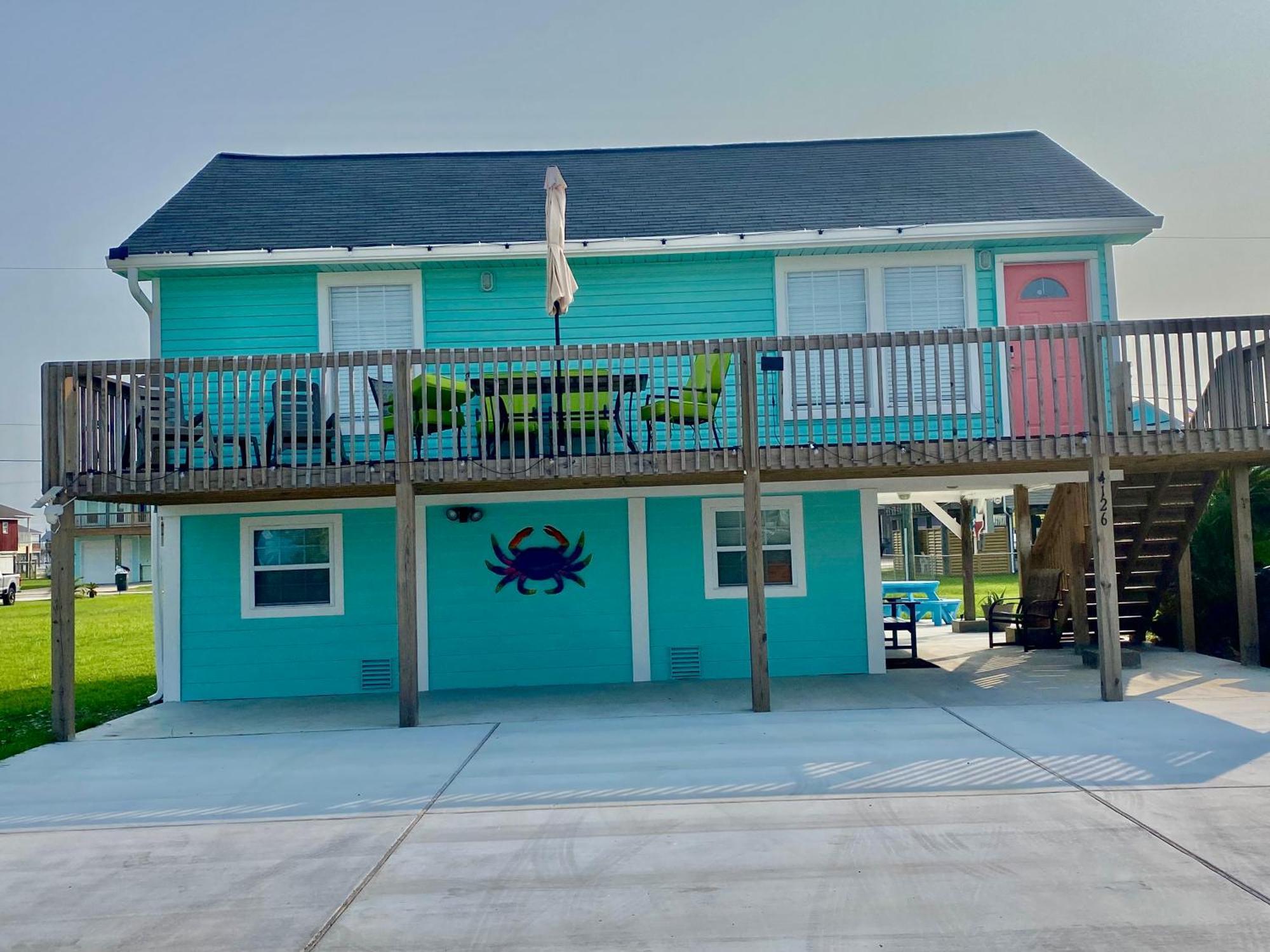 Pelican Hideaway Villa Galveston Kültér fotó